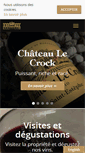 Mobile Screenshot of chateaulecrock.fr